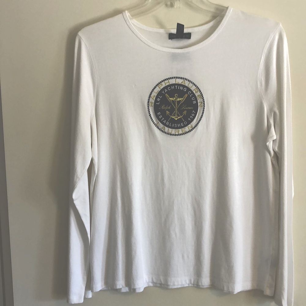 LRL Lauren Jeans Co. Ralph Lauren yachting club long sleeve shirt. Size XL. NWT